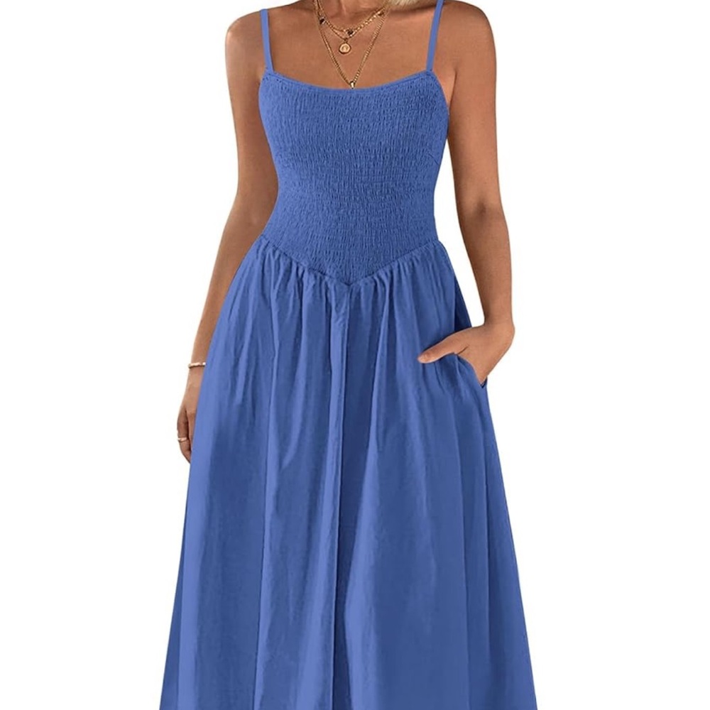 Blue Maxi Dress